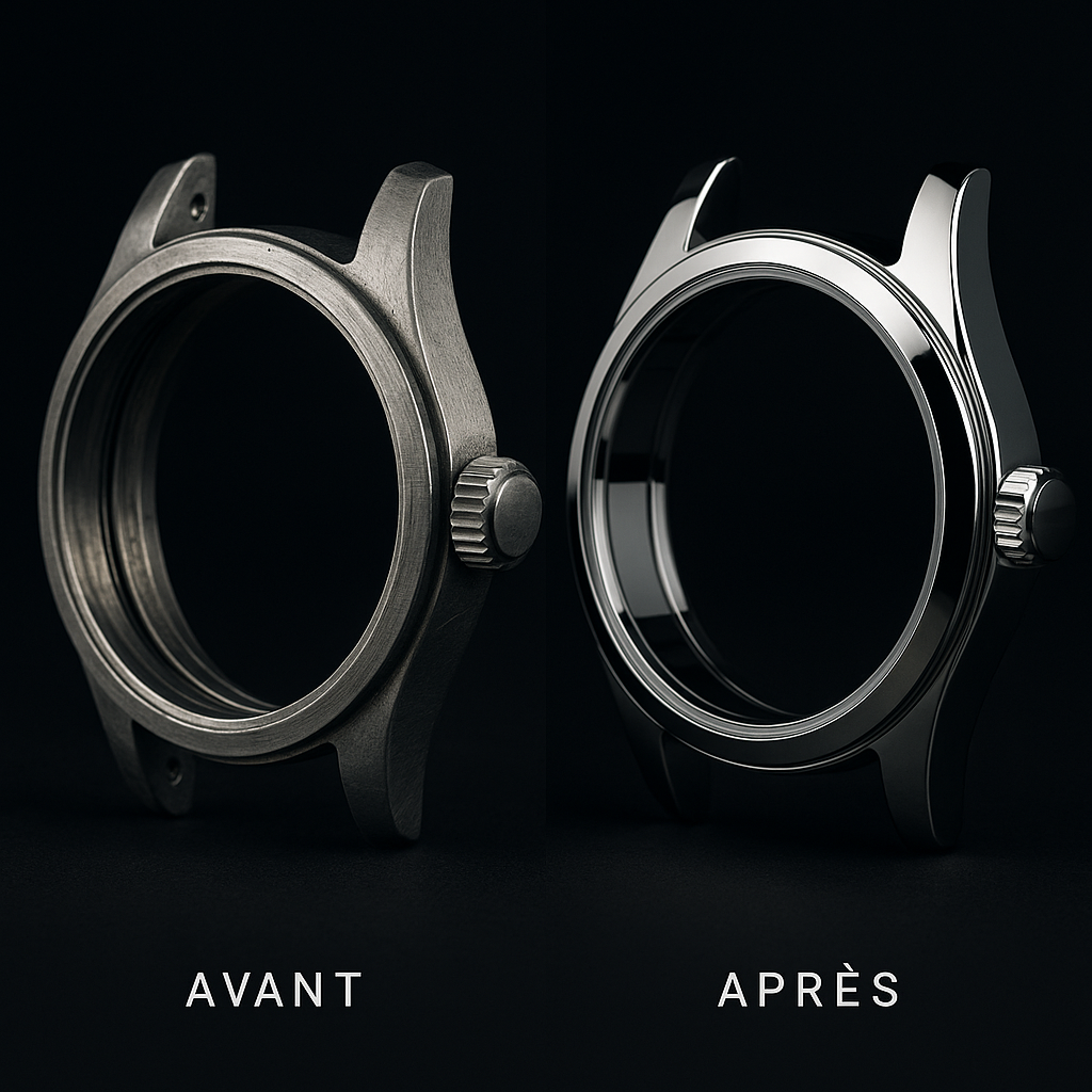 Avant/Après — Boîtier